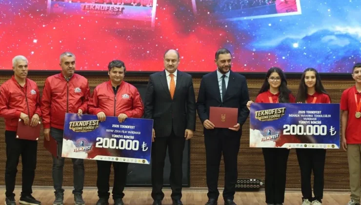 Şanlıurfa’da TEKNOFEST heyecanı: 43 finalist takım ödüllendirildi