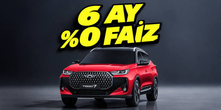 Chery’den Ekim Ayı Sonuna Kadar Özel Fiyat ve Finansman Avantajları!