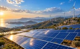 Güneş ve rüzgâr ağustosta elektrik üretiminin yüzde 27’sini karşıladı