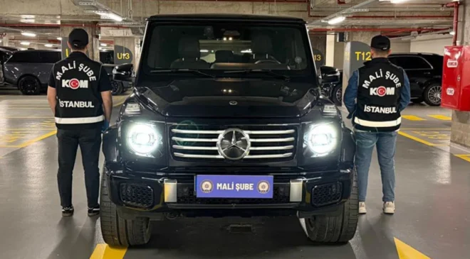 Kripto para dolandırıcılığı şüphelisinin eşine ait 9 araca el konuldu