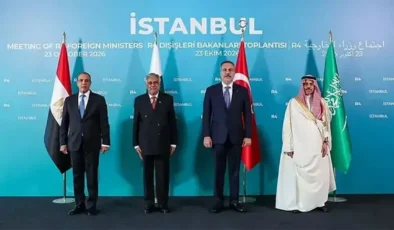 İstanbul’da toplanan R4 Grubu İsrail’in bölgesel istikrarsızlığın ana kaynağı olduğu ilan edildi