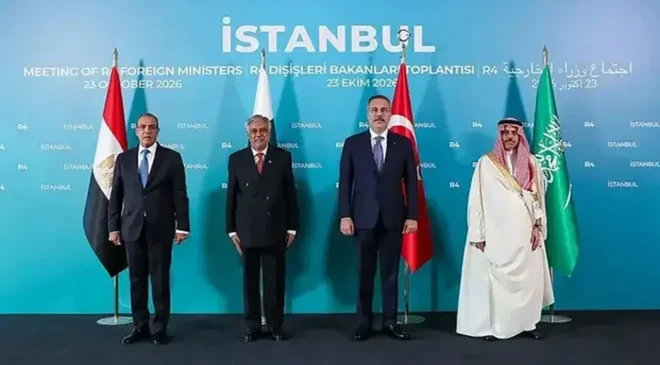 İstanbul’da toplanan R4 Grubu İsrail’in bölgesel istikrarsızlığın ana kaynağı olduğu ilan edildi