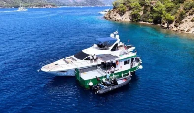 Fethiye Körfezi’nde deniz temizliği